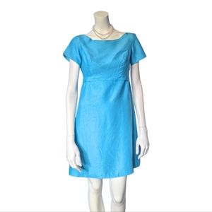 Vintage aqua 50/60s day dress